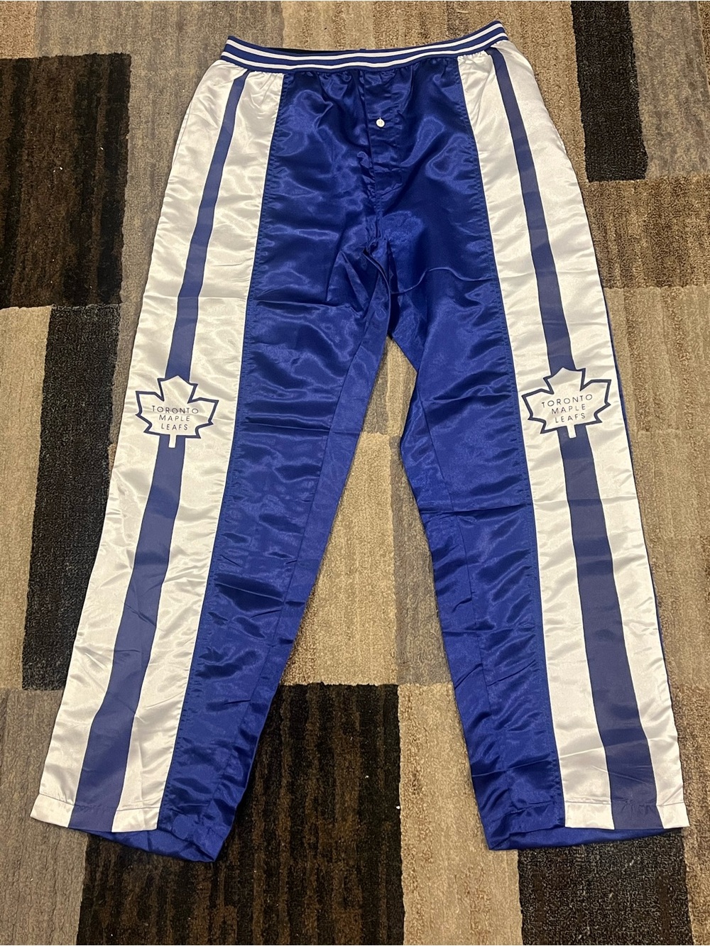 🏒💥Ultra Rare - Vintage 1980’s (LIKE NEW!) Toronto Maple Leafs - Polyester Pants